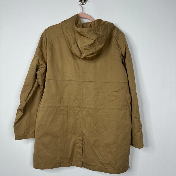 2/$24 Time and Tru Lightweight Anorak Jacket with Hood Chino Tan XL #A0242 TRB2 - Picture 7 of 10